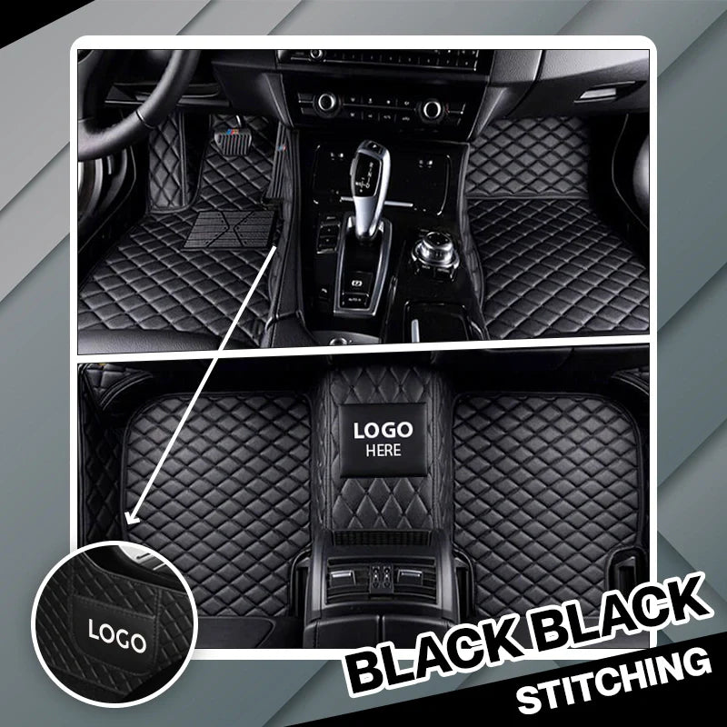 2025 Elvie Custom Logo Heavy Duty, Universal Fit Floor Mats For Cars, SUVs, anh Trucks