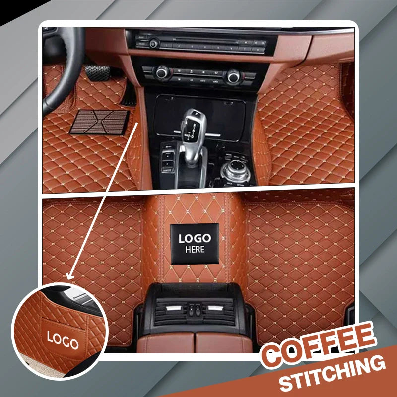 2025 Elvie Custom Logo Heavy Duty, Universal Fit Floor Mats For Cars, SUVs, anh Trucks