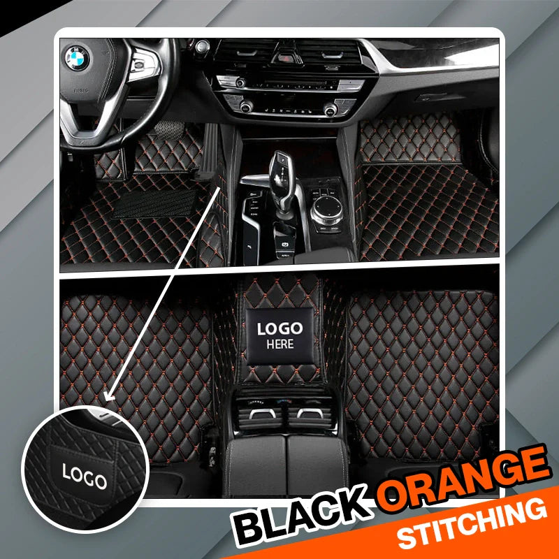 2025 Elvie Custom Logo Heavy Duty, Universal Fit Floor Mats For Cars, SUVs, anh Trucks