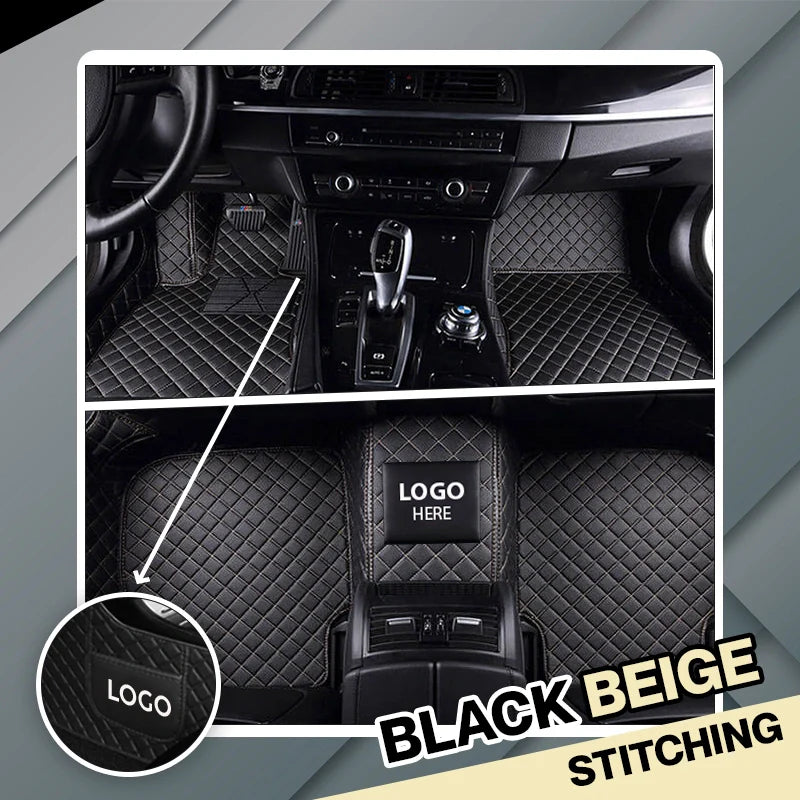 2025 Elvie Custom Logo Heavy Duty, Universal Fit Floor Mats For Cars, SUVs, anh Trucks