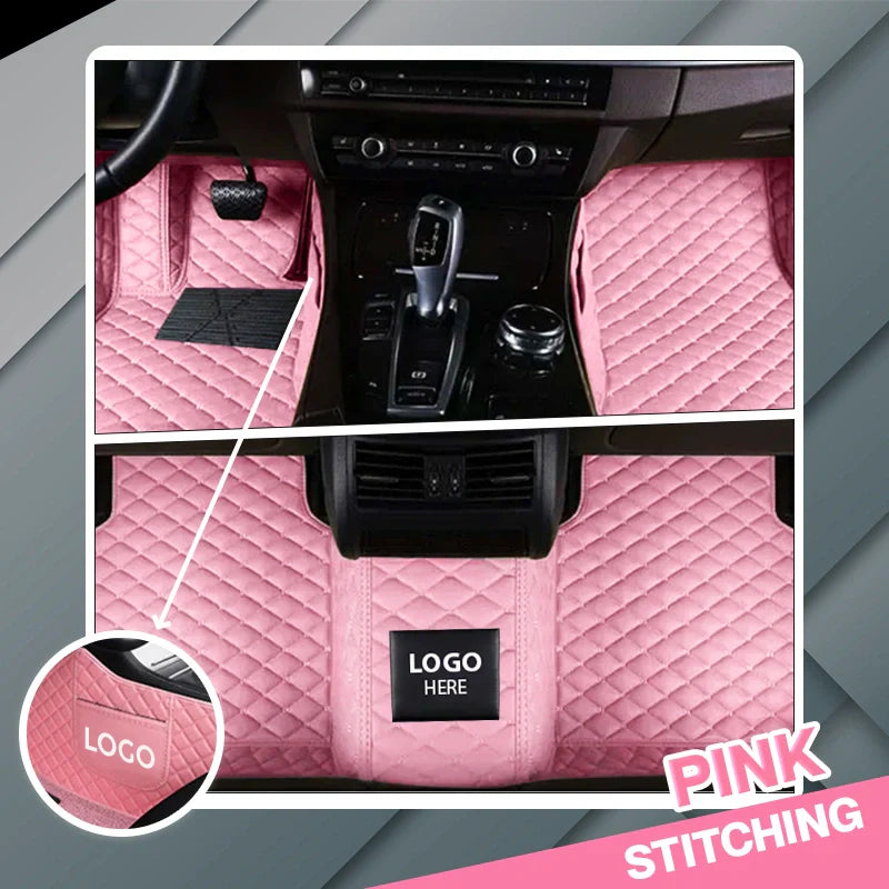 2025 Elvie Custom Logo Heavy Duty, Universal Fit Floor Mats For Cars, SUVs, anh Trucks