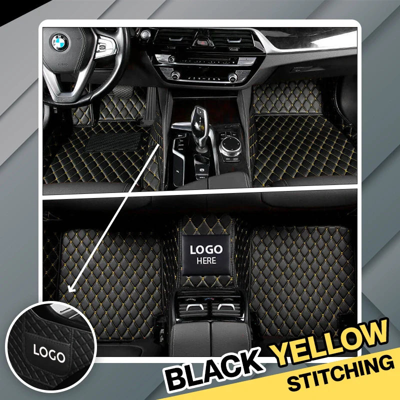 2025 Elvie Custom Logo Heavy Duty, Universal Fit Floor Mats For Cars, SUVs, anh Trucks
