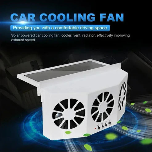 Eco Solar Car Cooler Fan