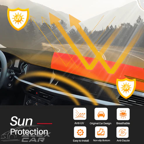 Apex Custom Fit Dashboard Mat Cover For Sedan, Hatchback, MPV, Truck, SUV etc