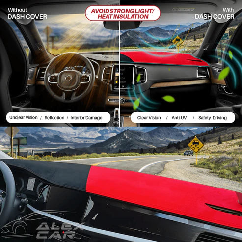 Apex Custom Fit Dashboard Mat Cover For Sedan, Hatchback, MPV, Truck, SUV etc