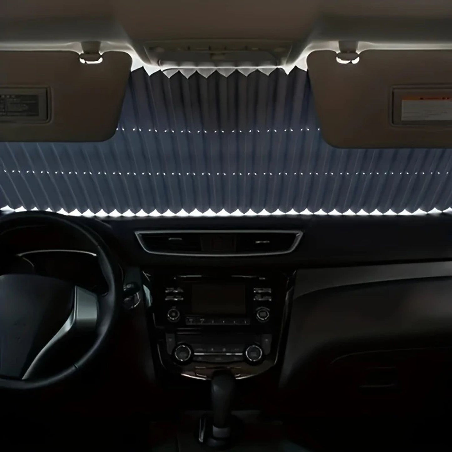 🚗Car Sunshade – Foldable, Adhesive, UV & Heat Insulating🌡️