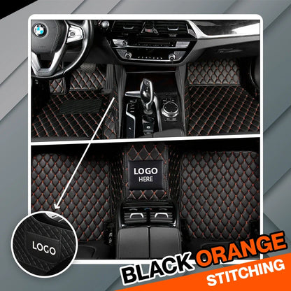 2025 Elvie Custom Logo Heavy Duty, Universal Fit Floor Mats For Cars, SUVs, anh Trucks