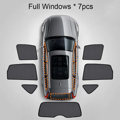 2025 Custom Car Side Magnetic Window Sunshade Curtain