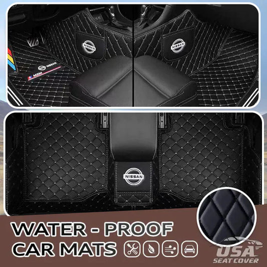 2025 Elvie Custom Logo Heavy Duty, Universal Fit Floor Mats For Cars, SUVs, anh Trucks